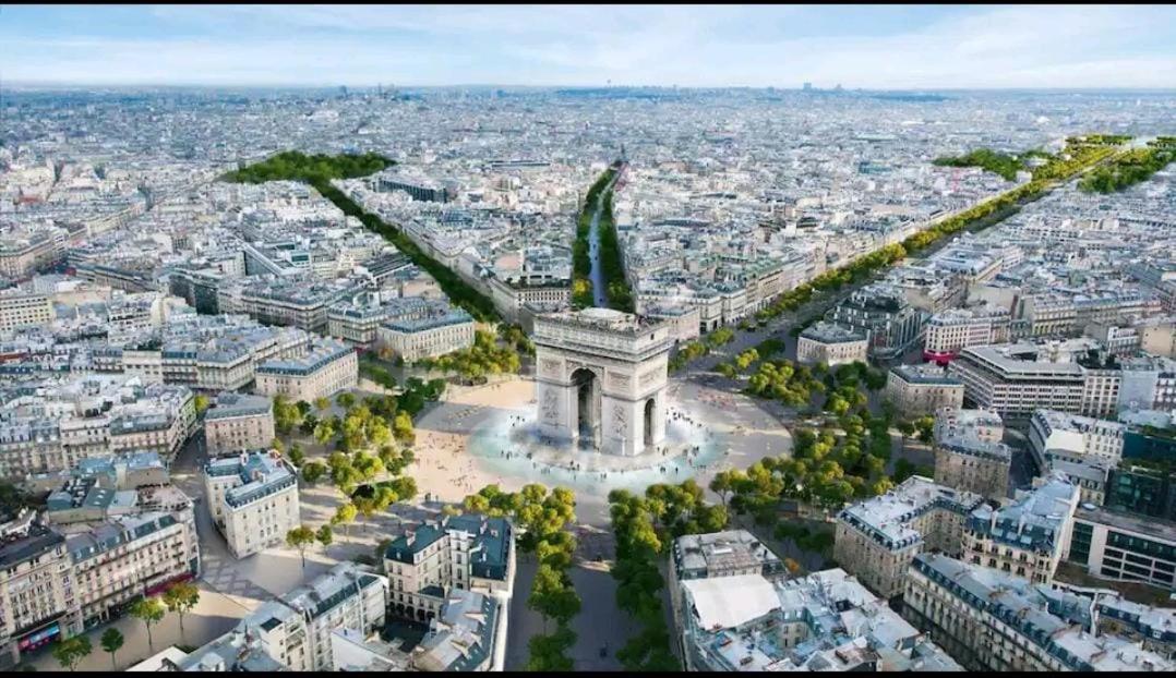 Апартаменты Metro A 2 Minutes Paris Centre Le Marais Роменвиль Экстерьер фото